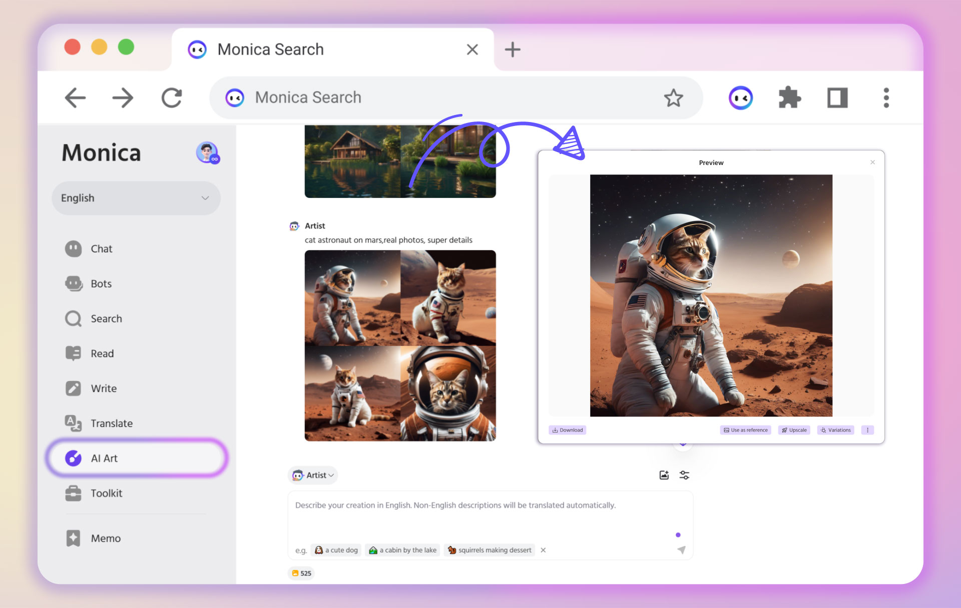 how to use chatgpt to generate images