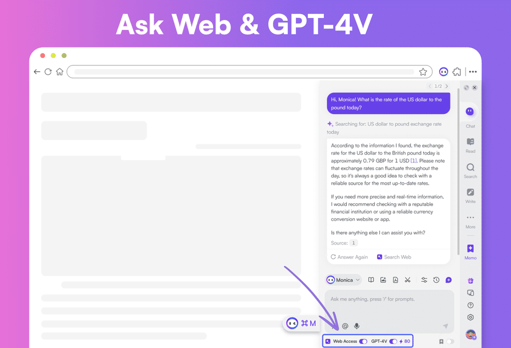 Ask Web&GPT-4