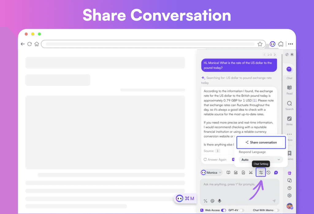 Share Conversation